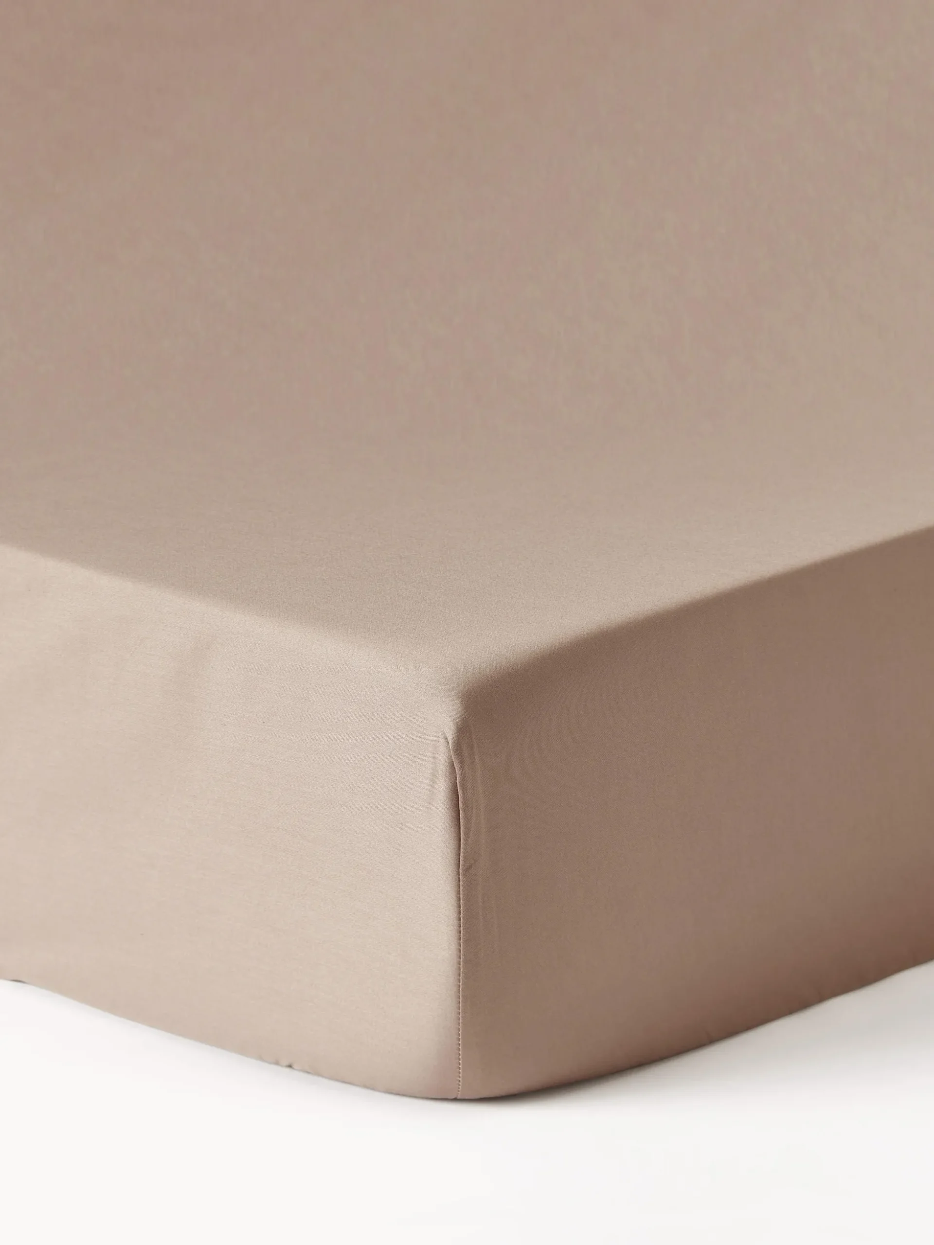 Lenzuolo con angoli topper in raso di cotone Premium