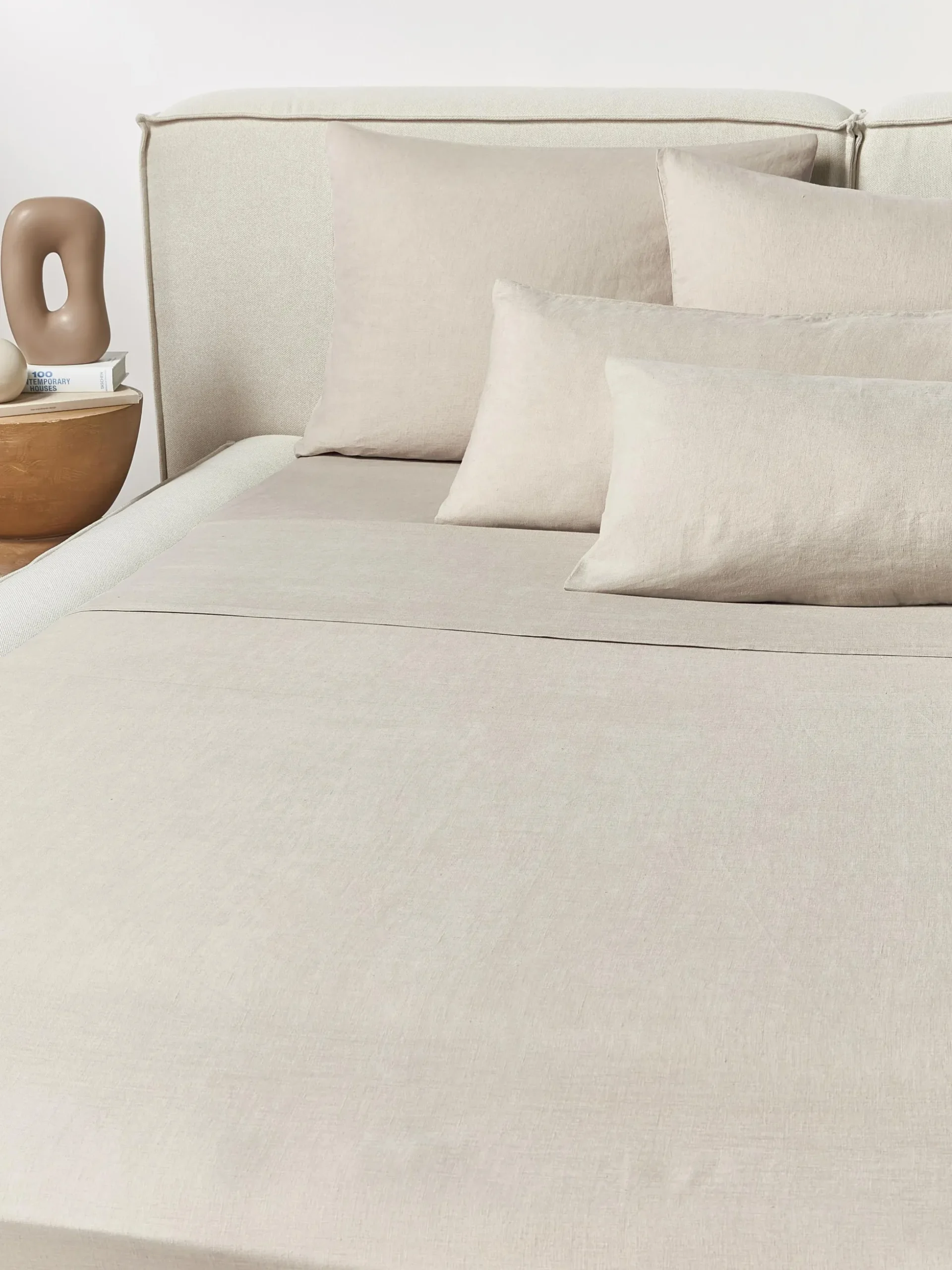 Lenzuolo in lino lavato Airy