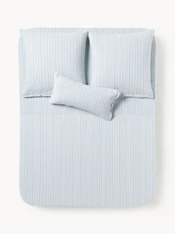 Lenzuolo in lino lavato a righe Telma