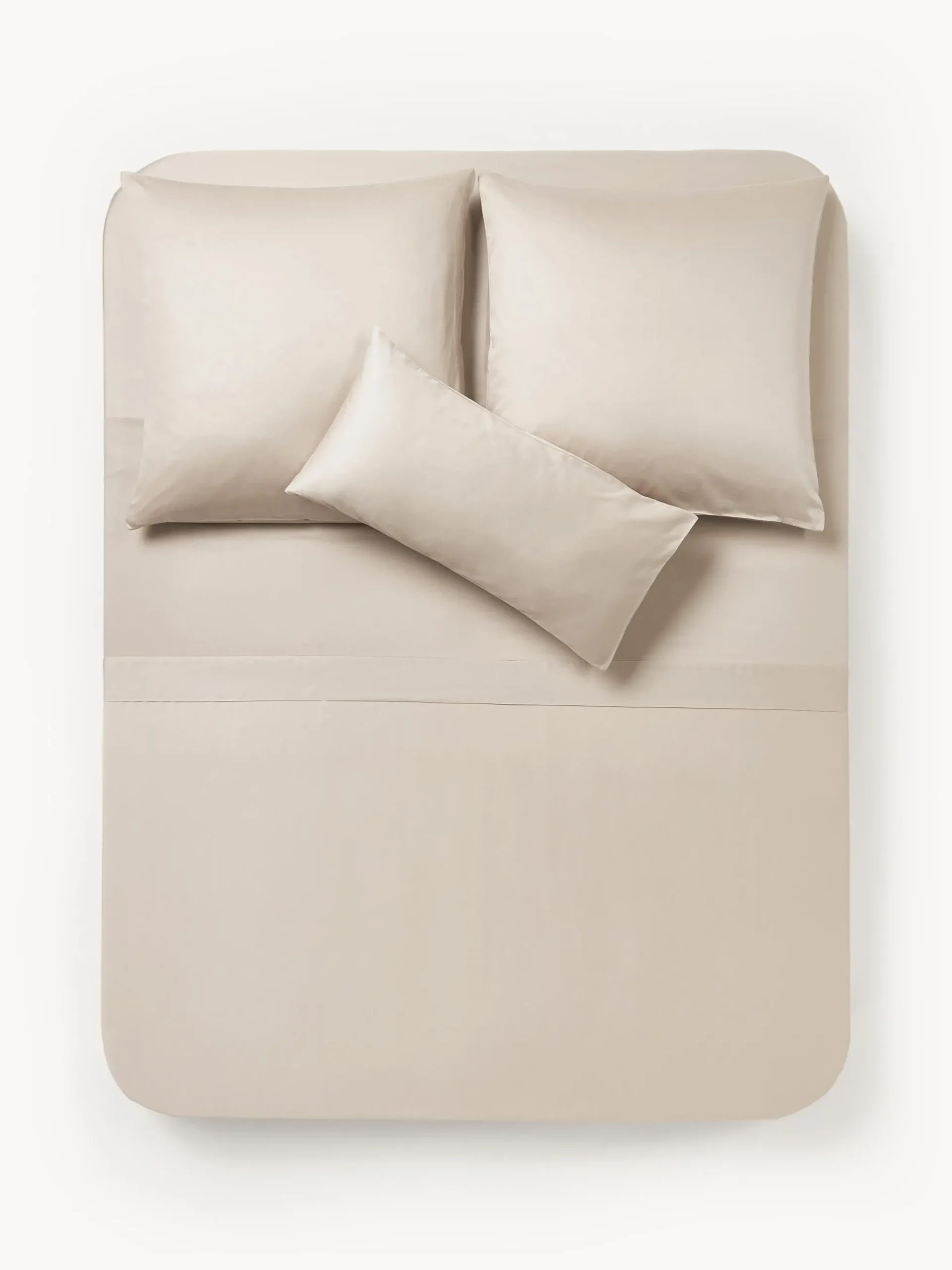 Lenzuolo in raso di cotone Comfort