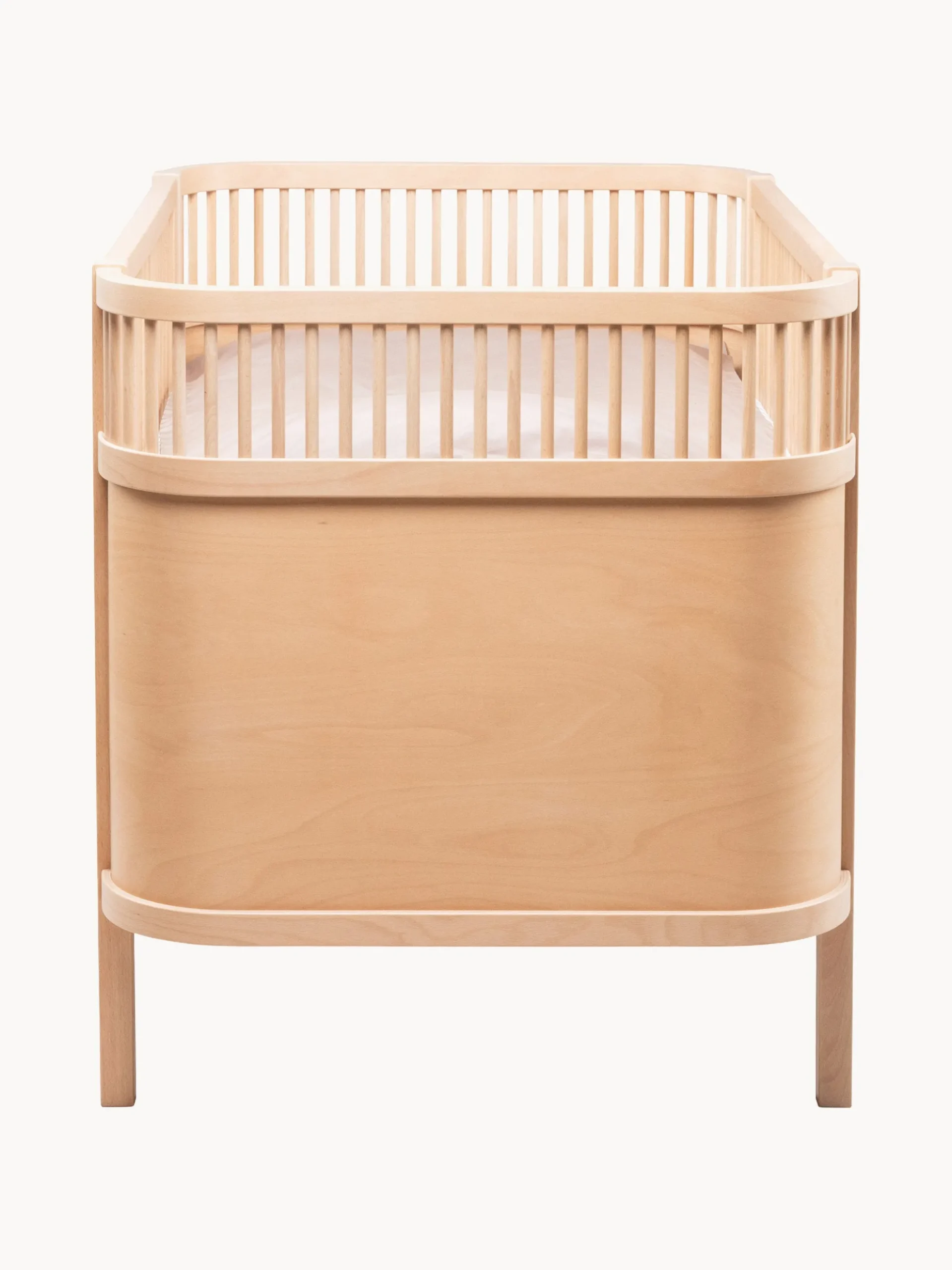 Lettino estensibile in faggio Baby & Jr., 70 x 110/150 cm