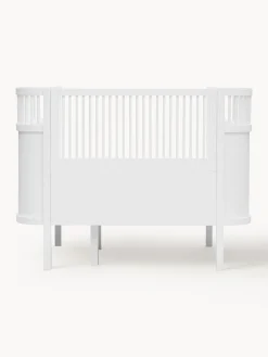 Lettino per bambini allungabile in legno di betulla Baby & Jr., 70 x 110/150 cm
