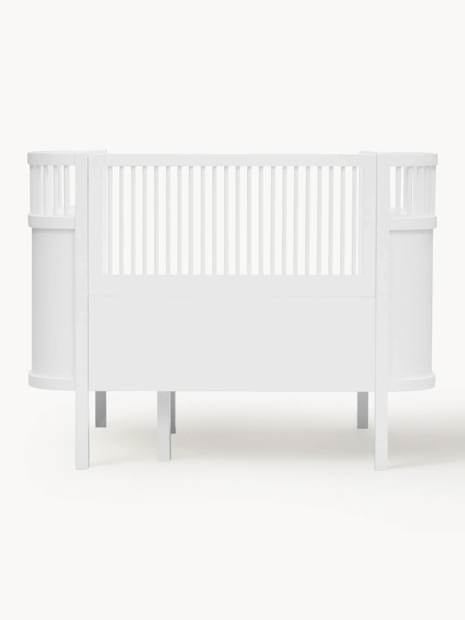Lettino per bambini allungabile in legno di betulla Baby & Jr., 70 x 110/150 cm