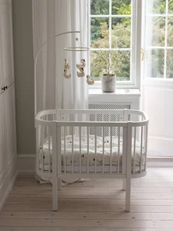 Lettino per bambini in faggio Nighty, 91 x alt. 80 cm
