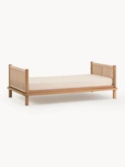 Lettino per bambini in legno di quercia Latitude, 70 x 140 cm