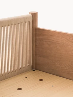 Lettino per bambini in legno di quercia Latitude, 70 x 140 cm