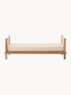 Lettino per bambini regolabile in altezza in legno di quercia Latitude, 70 x 140 cm