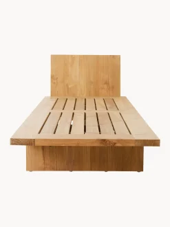 Lettino da giardino in legno di teak Botanical