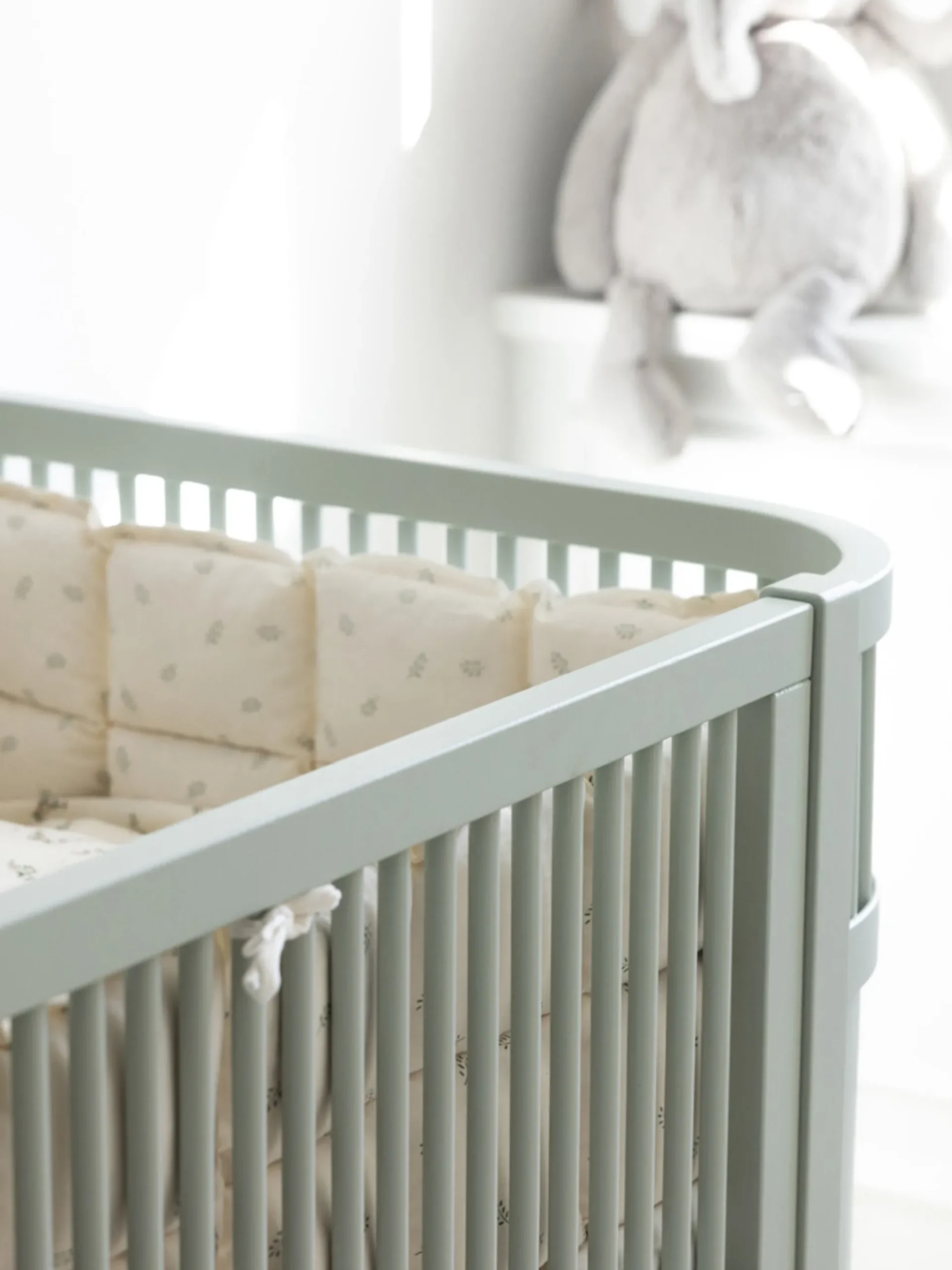 Lettino estensibile in faggio Baby & Jr., 70 x 110/150 cm