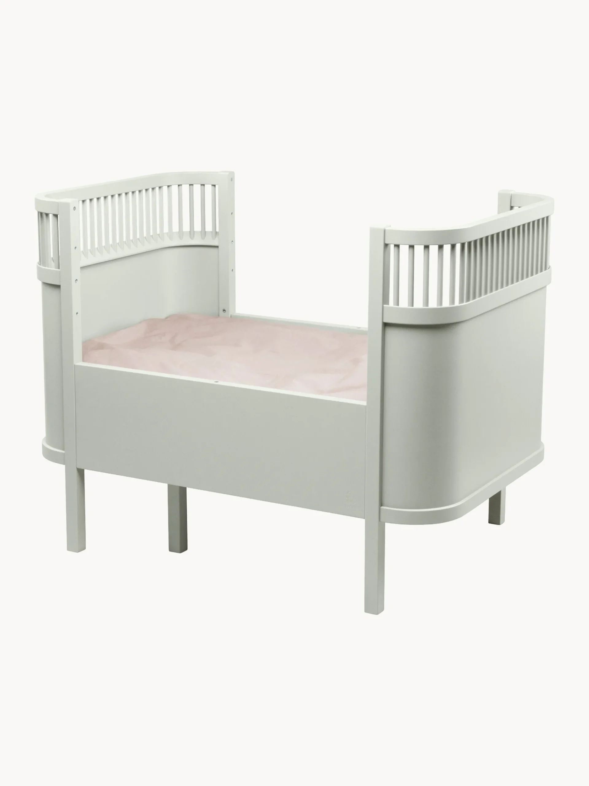 Lettino estensibile in faggio Baby & Jr., 70 x 110/150 cm