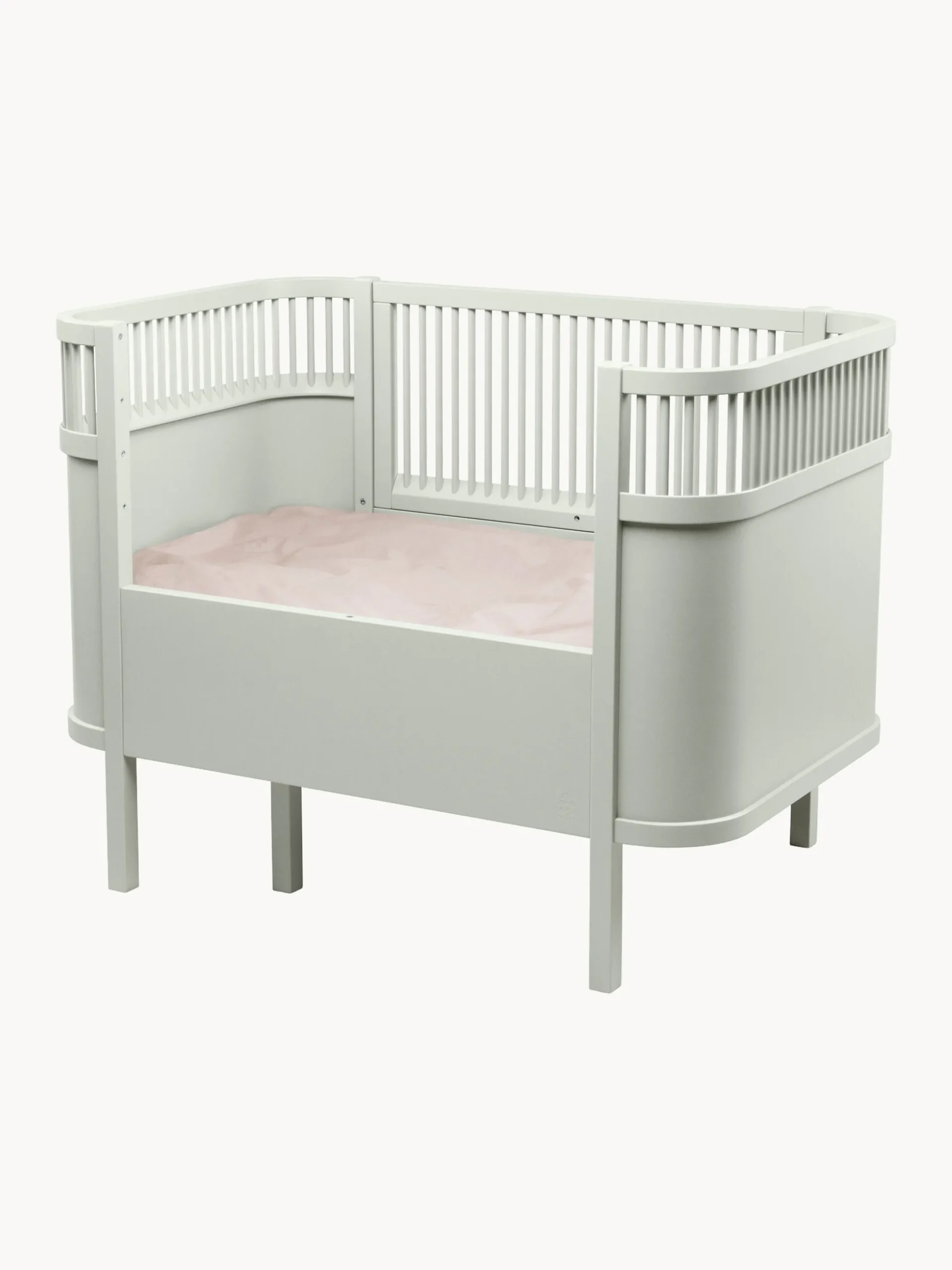 Lettino estensibile in faggio Baby & Jr., 70 x 110/150 cm