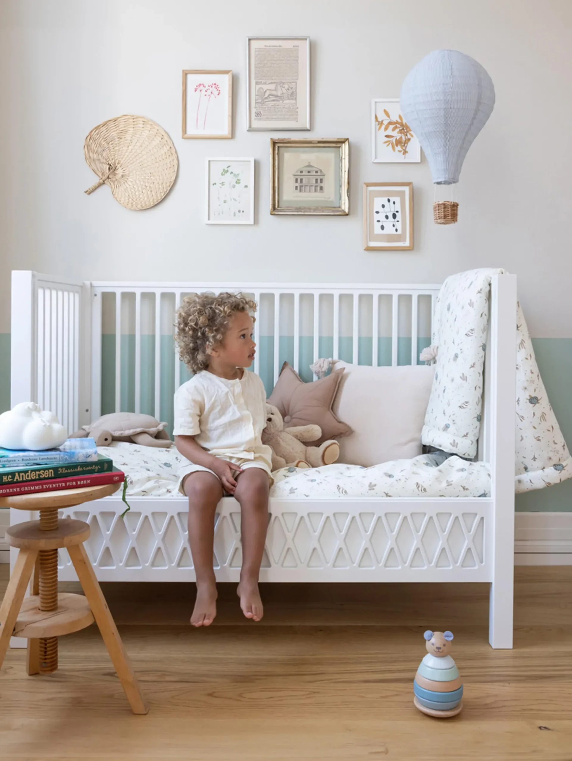 Lettino per bambini Harlequin, 60 x 120 cm