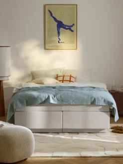 Letto boxspring con contenitore Enya