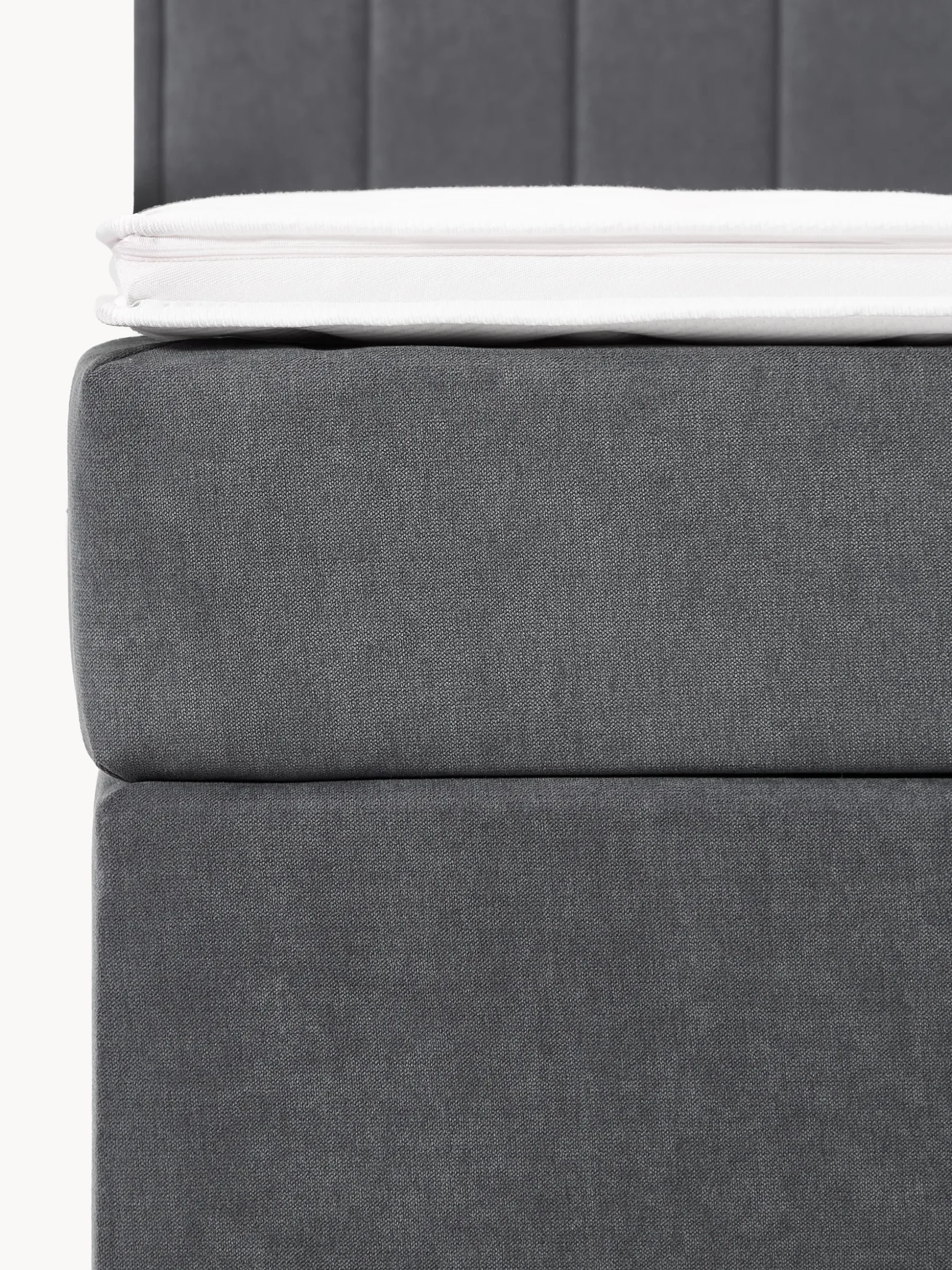 Letto boxspring con contenitore Livia