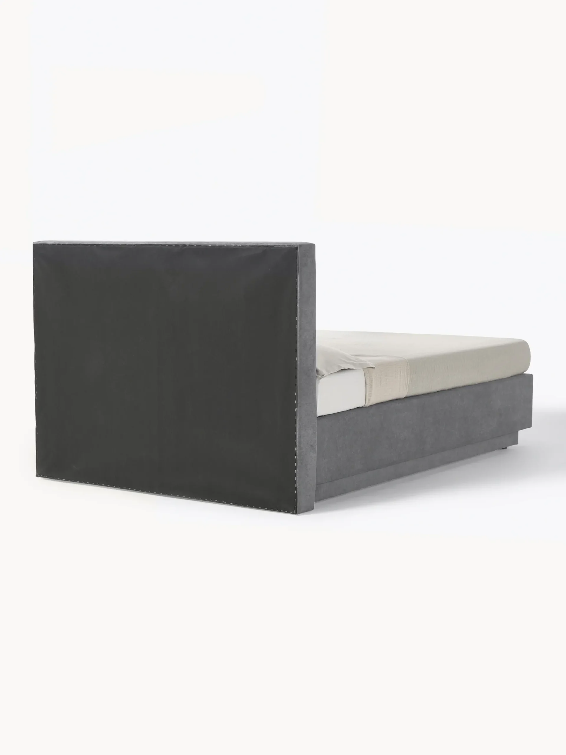 Letto boxspring con contenitore Livia