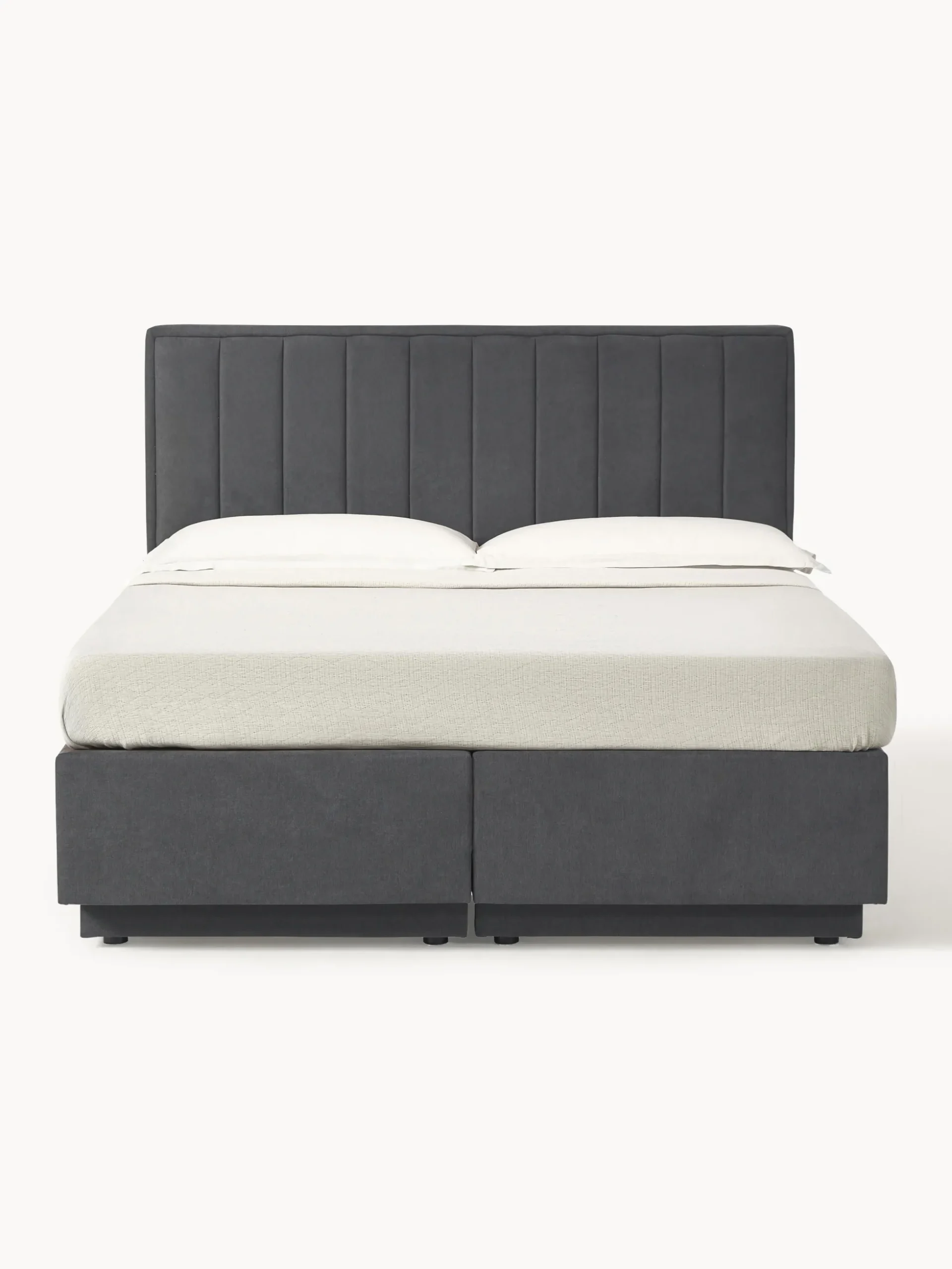 Letto boxspring con contenitore Livia