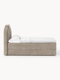 Letto boxspring con vano contenitore Romia