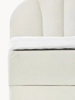 Letto boxspring con vano contenitore Romia