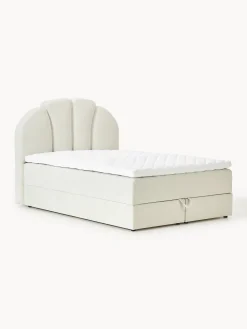 Letto boxspring con vano contenitore Romia