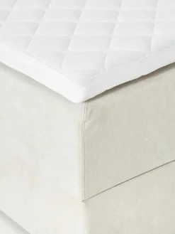 Letto boxspring con vano contenitore Romia