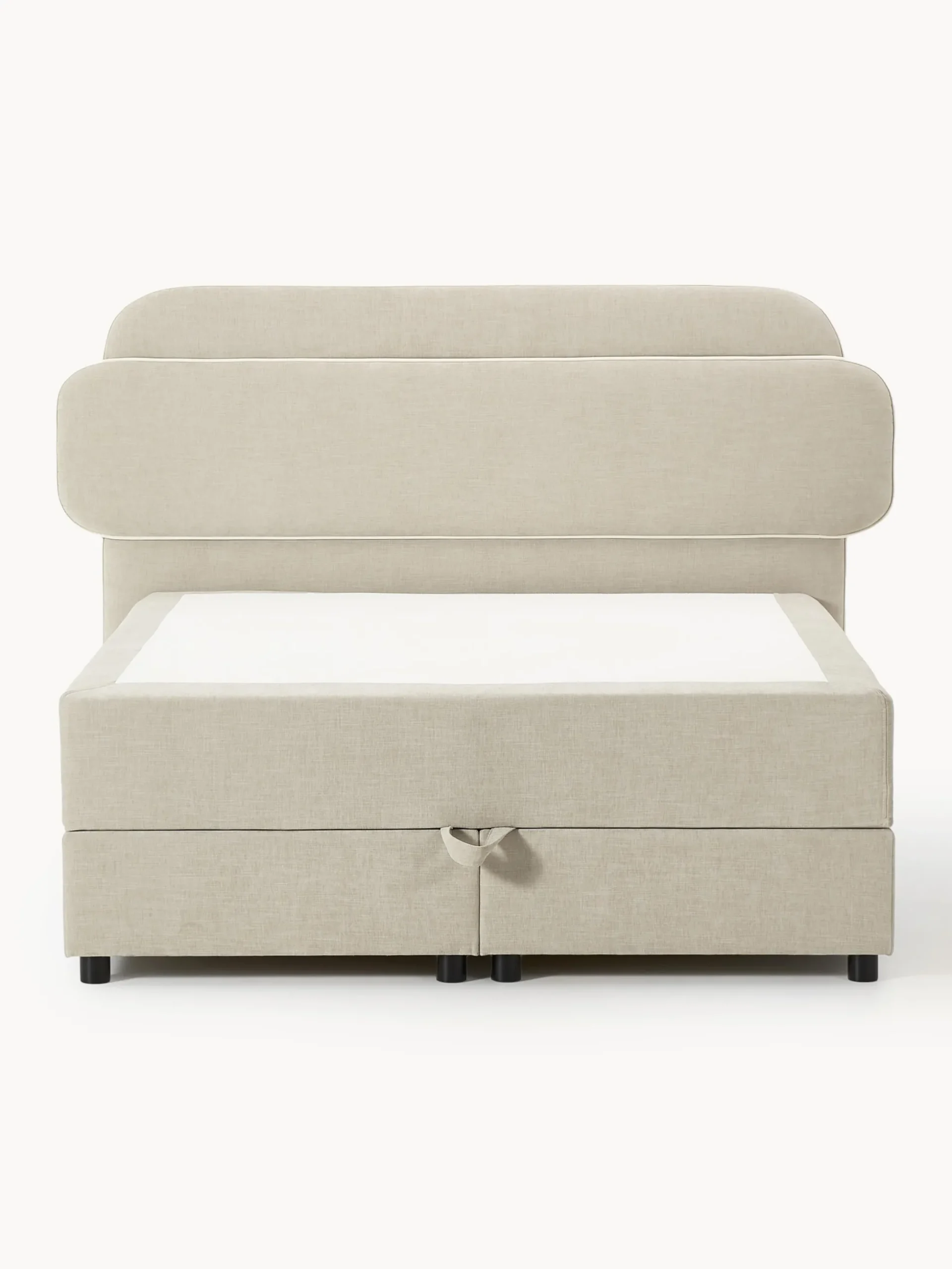 Letto boxspring con vano contenitore Enrica