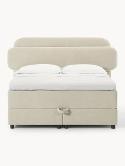 Letto boxspring con vano contenitore Enrica