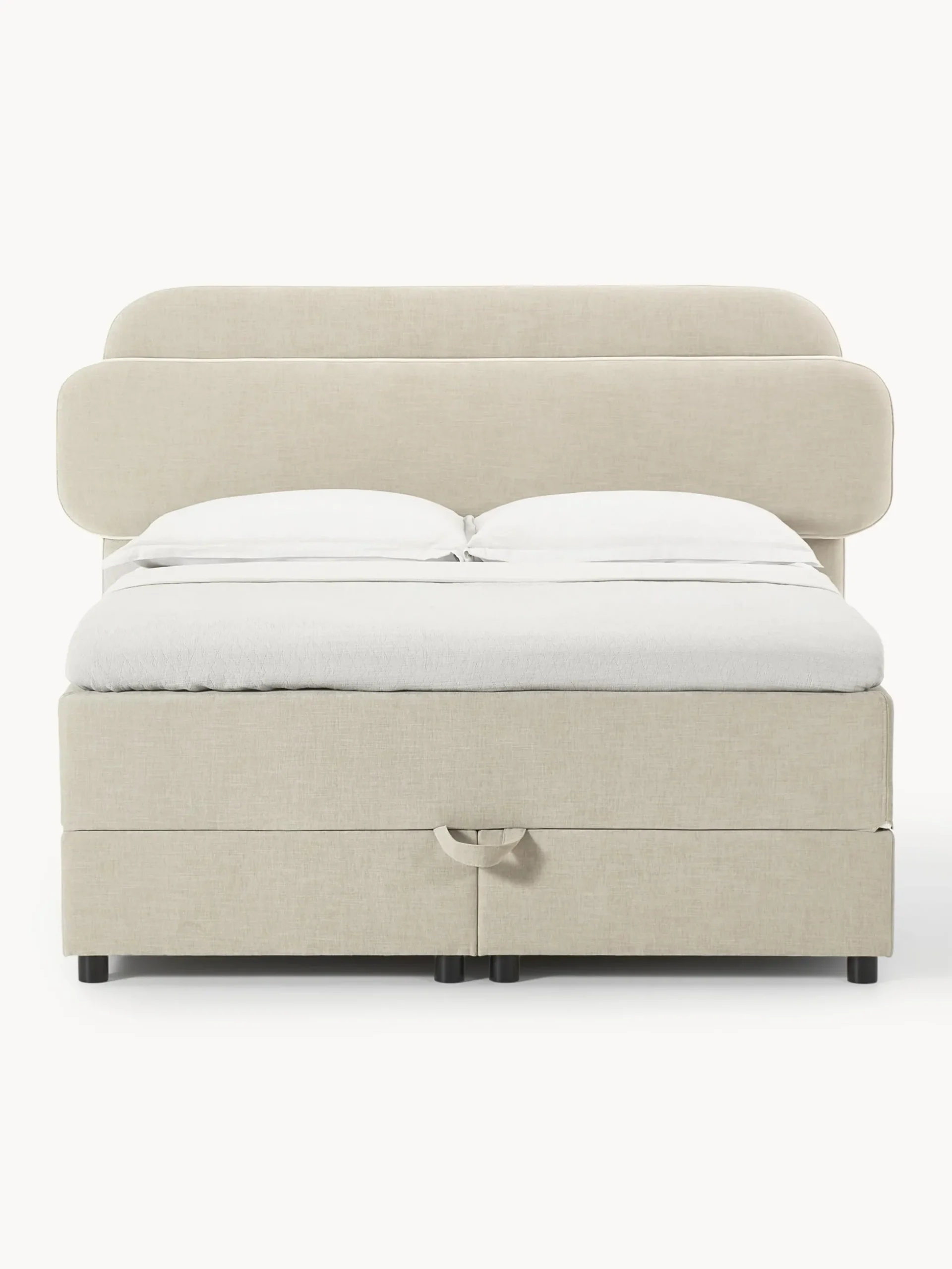 Letto boxspring con vano contenitore Enrica