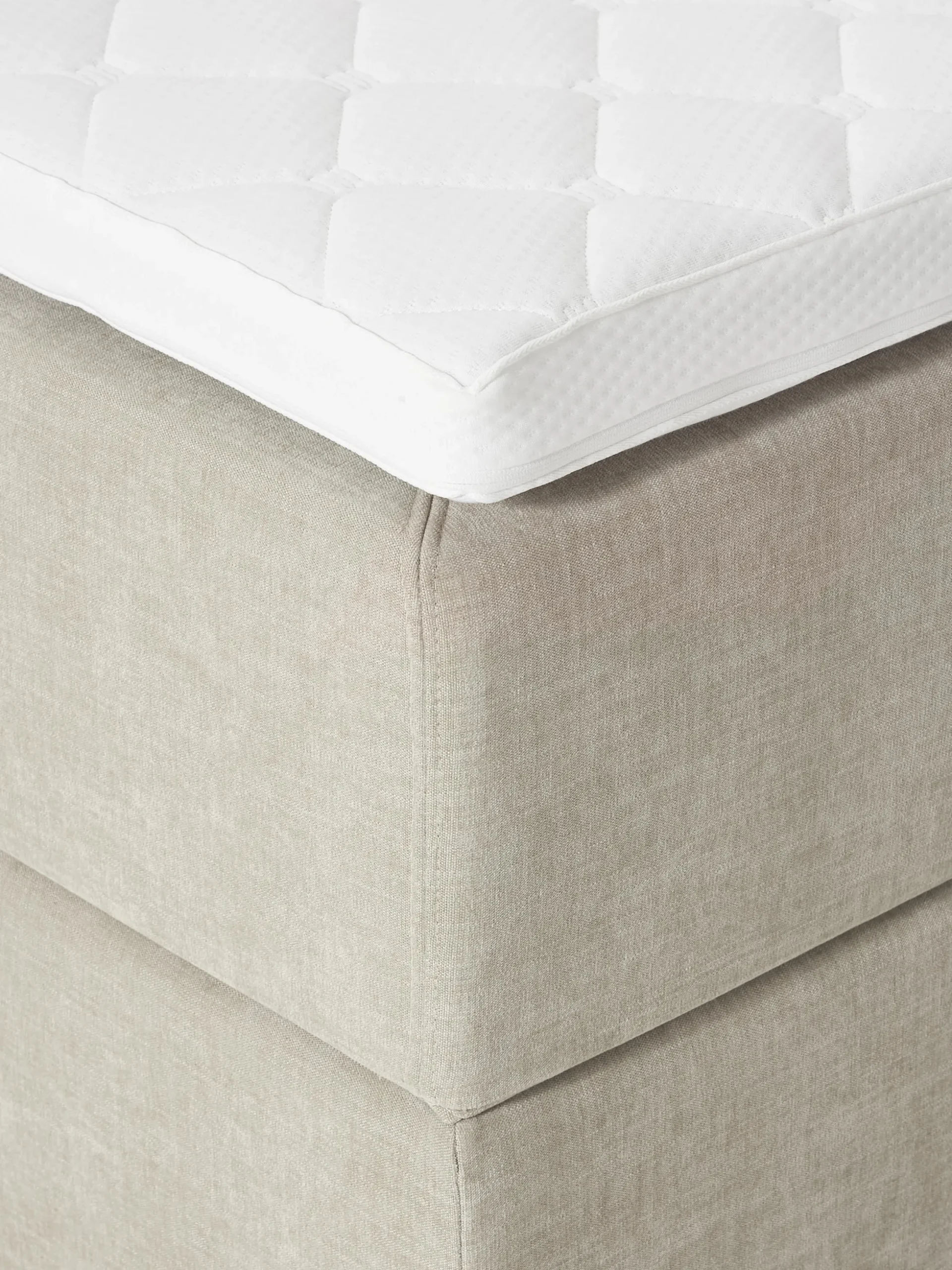Letto boxspring con vano contenitore Enrica