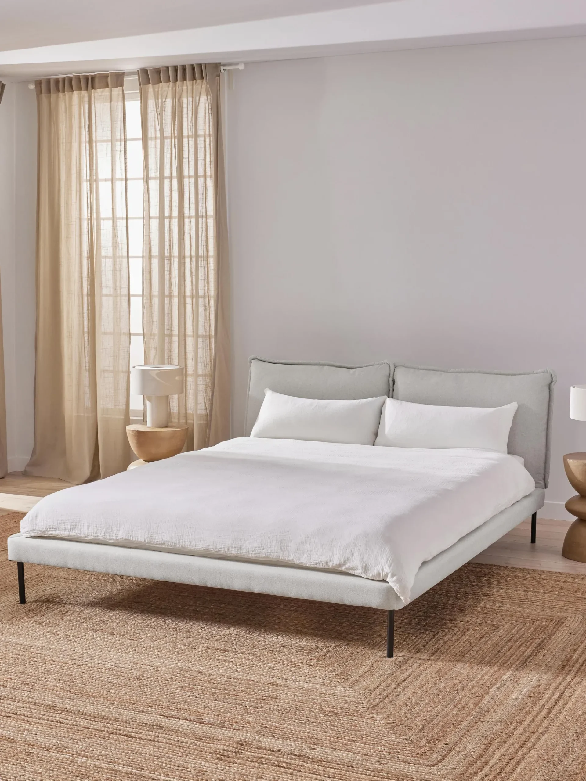 Letto imbottito Amelia
