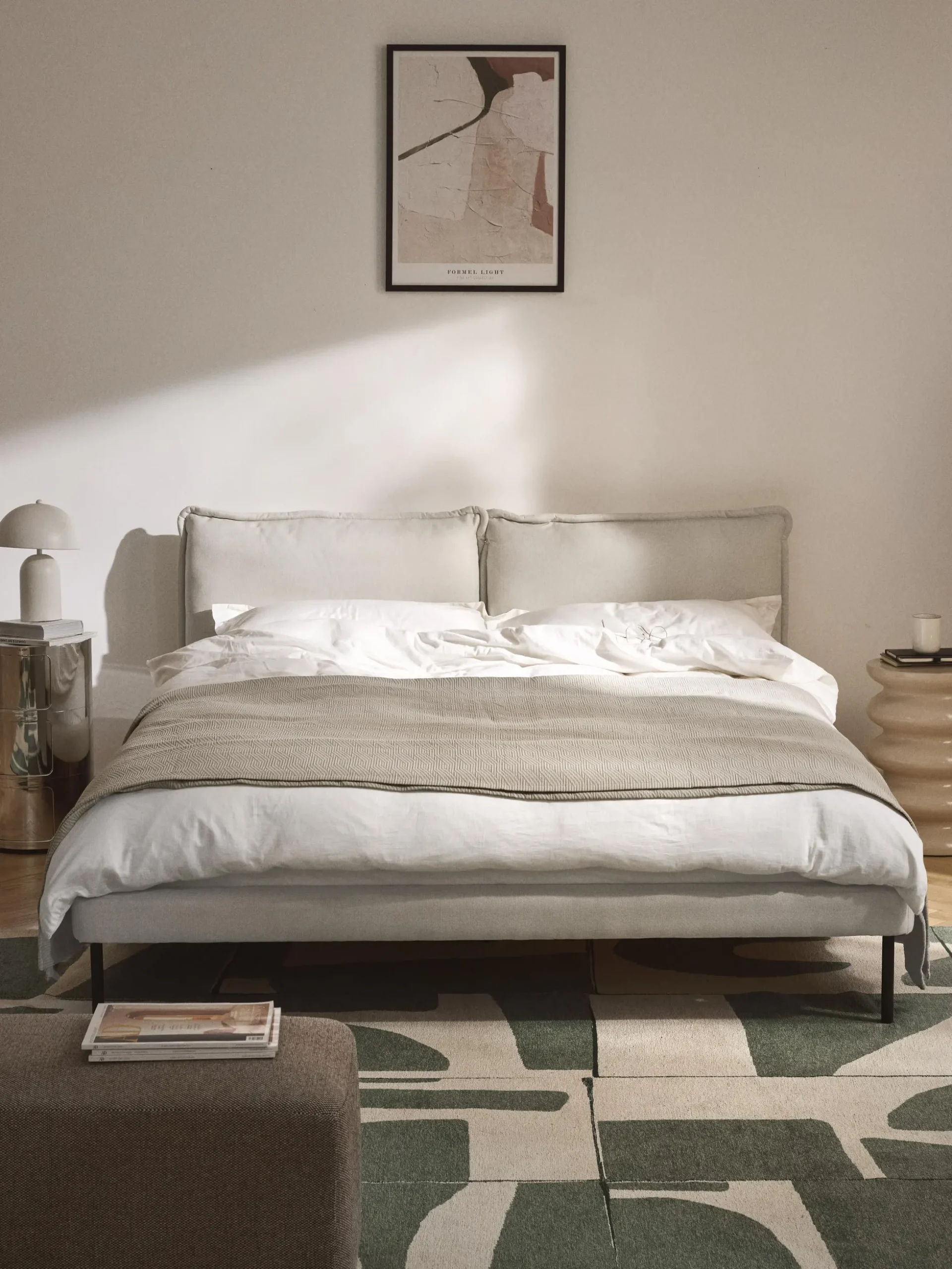 Letto imbottito Amelia