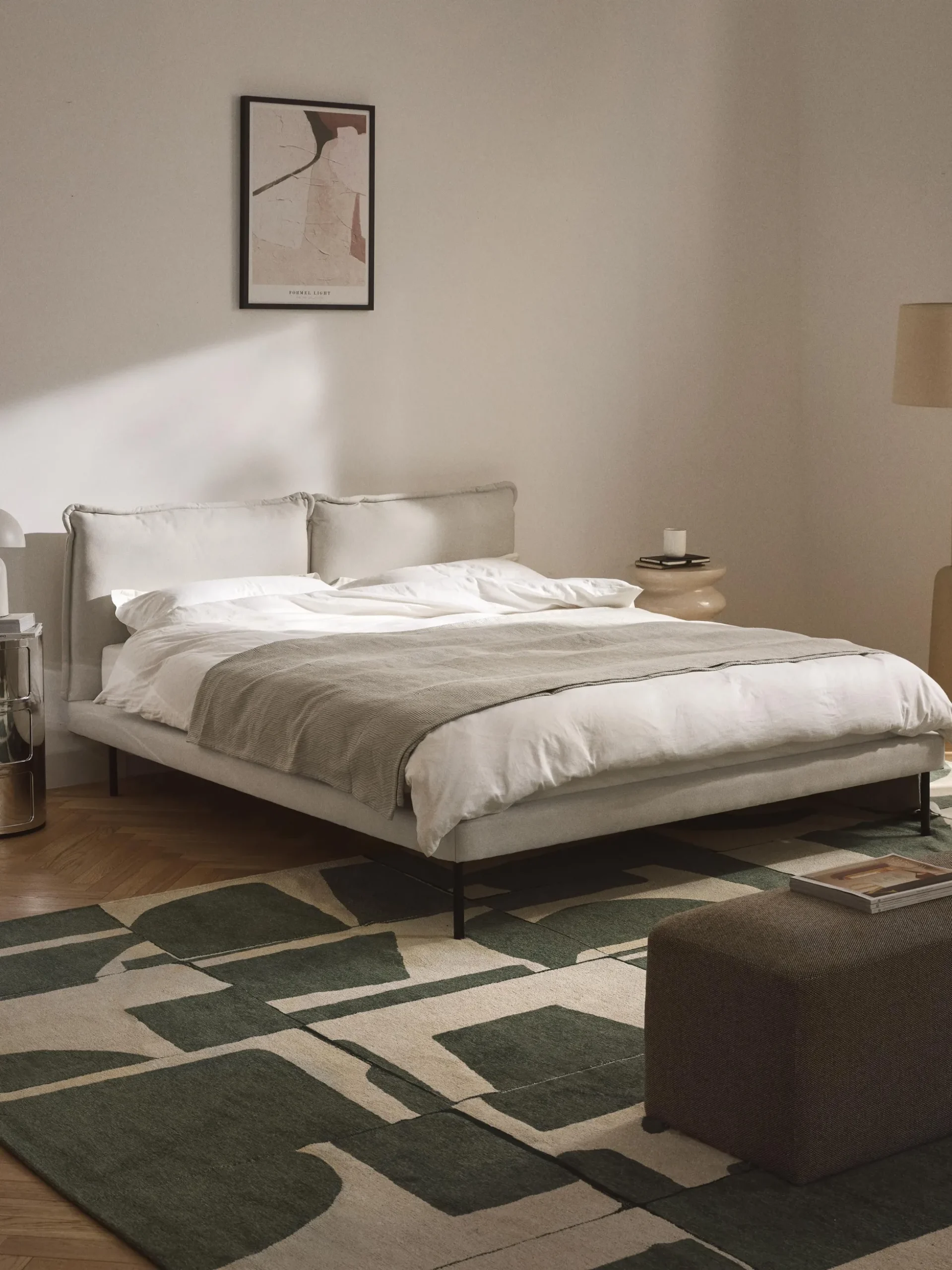 Letto imbottito Amelia