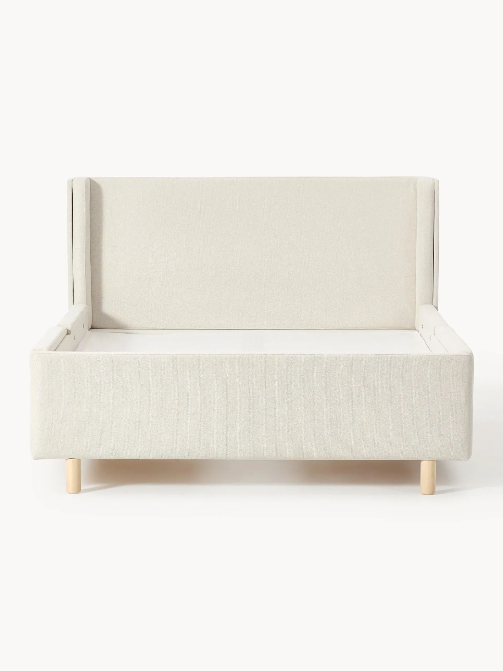 Letto imbottito con cassetti Arche