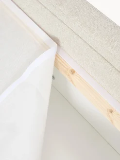 Letto imbottito con cassetti Arche