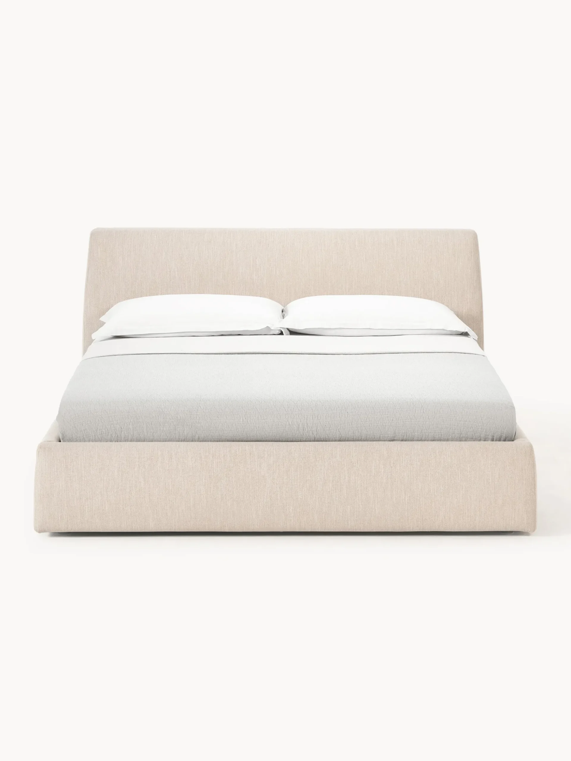 Letto imbottito con contenitore Cloud