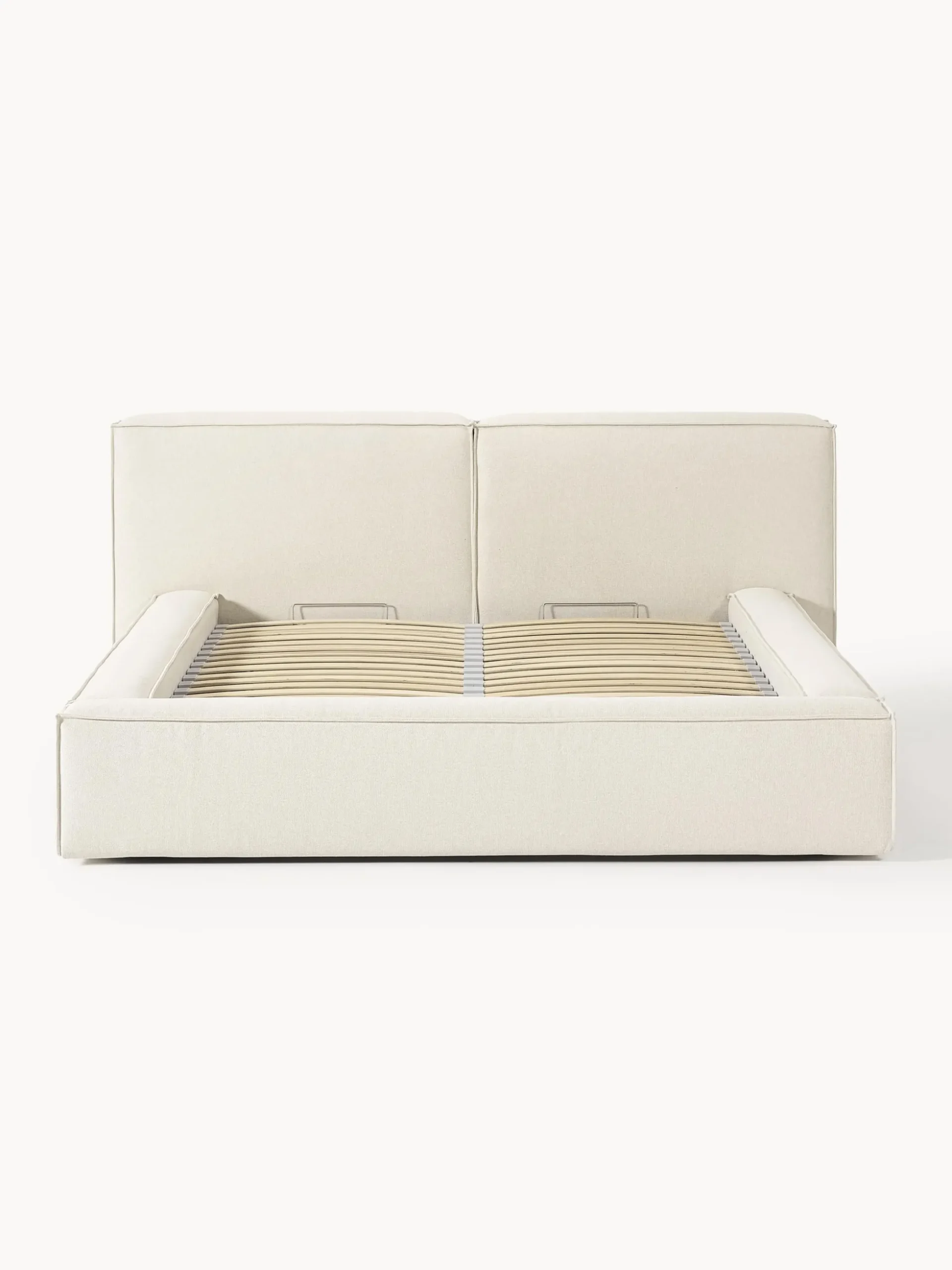 Letto imbottito con contenitore Lennon