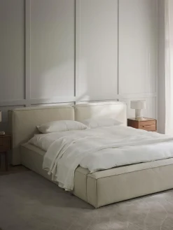 Letto imbottito con contenitore Lennon
