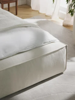 Letto imbottito con contenitore Lennon