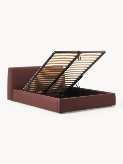 Letto imbottito con contenitore Cloud
