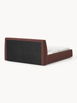 Letto imbottito con contenitore Cloud
