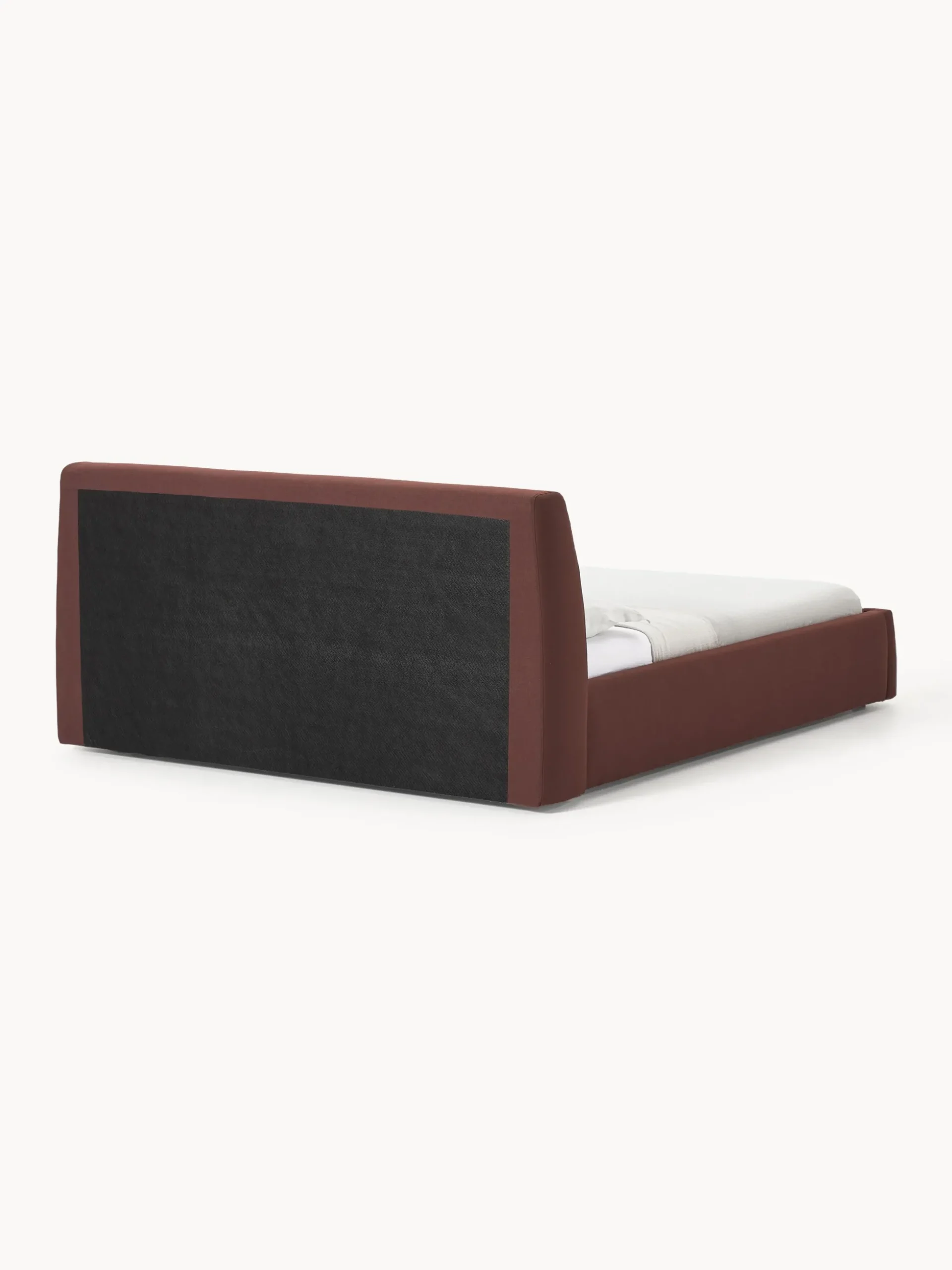 Letto imbottito con contenitore Cloud