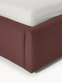 Letto imbottito con contenitore Cloud