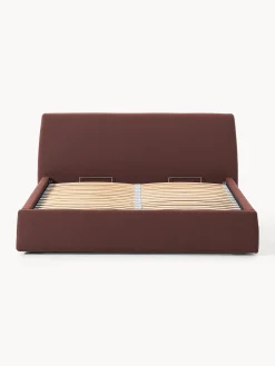 Letto imbottito con contenitore Cloud