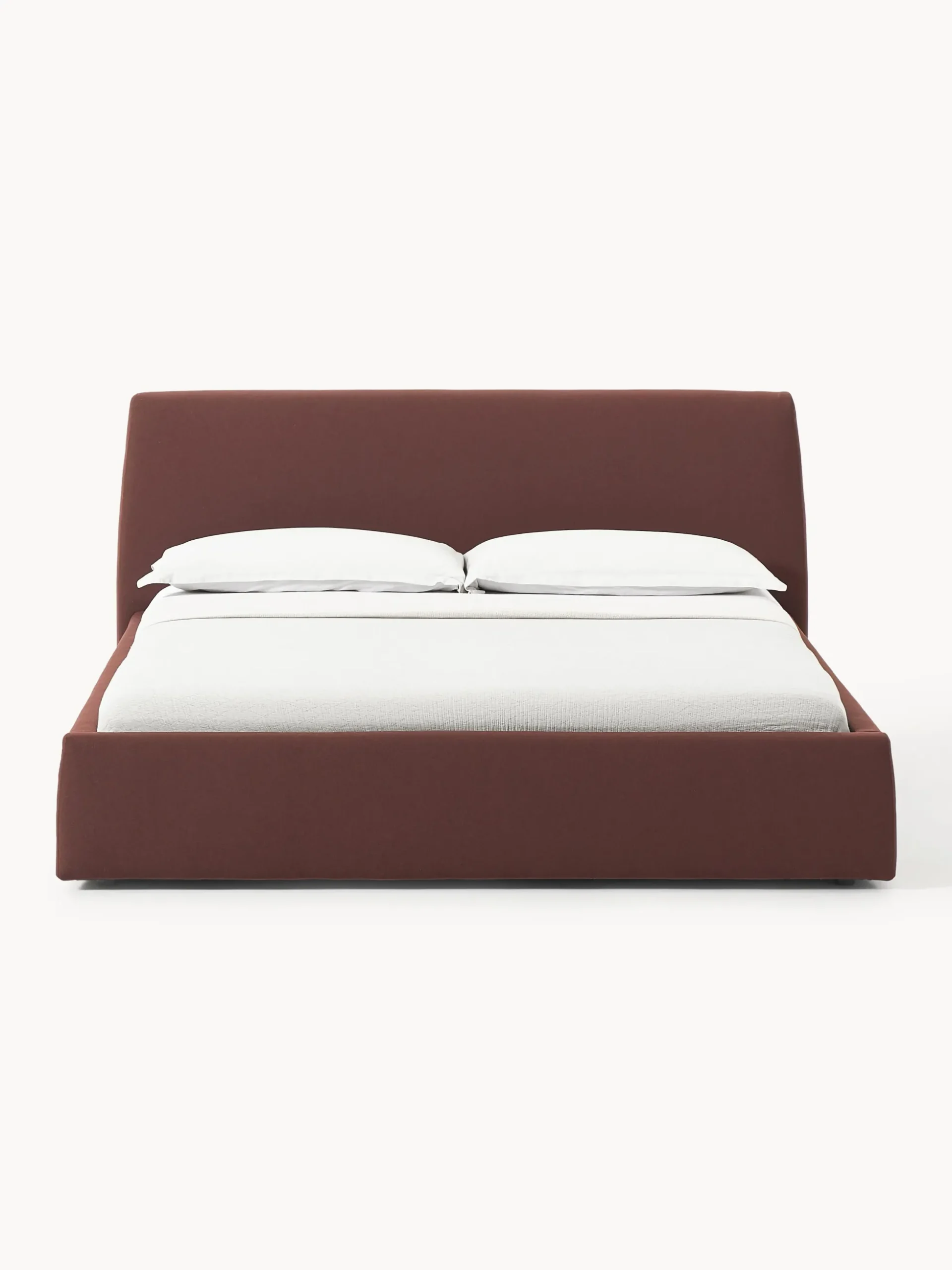 Letto imbottito con contenitore Cloud