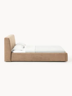 Letto imbottito con contenitore Cloud