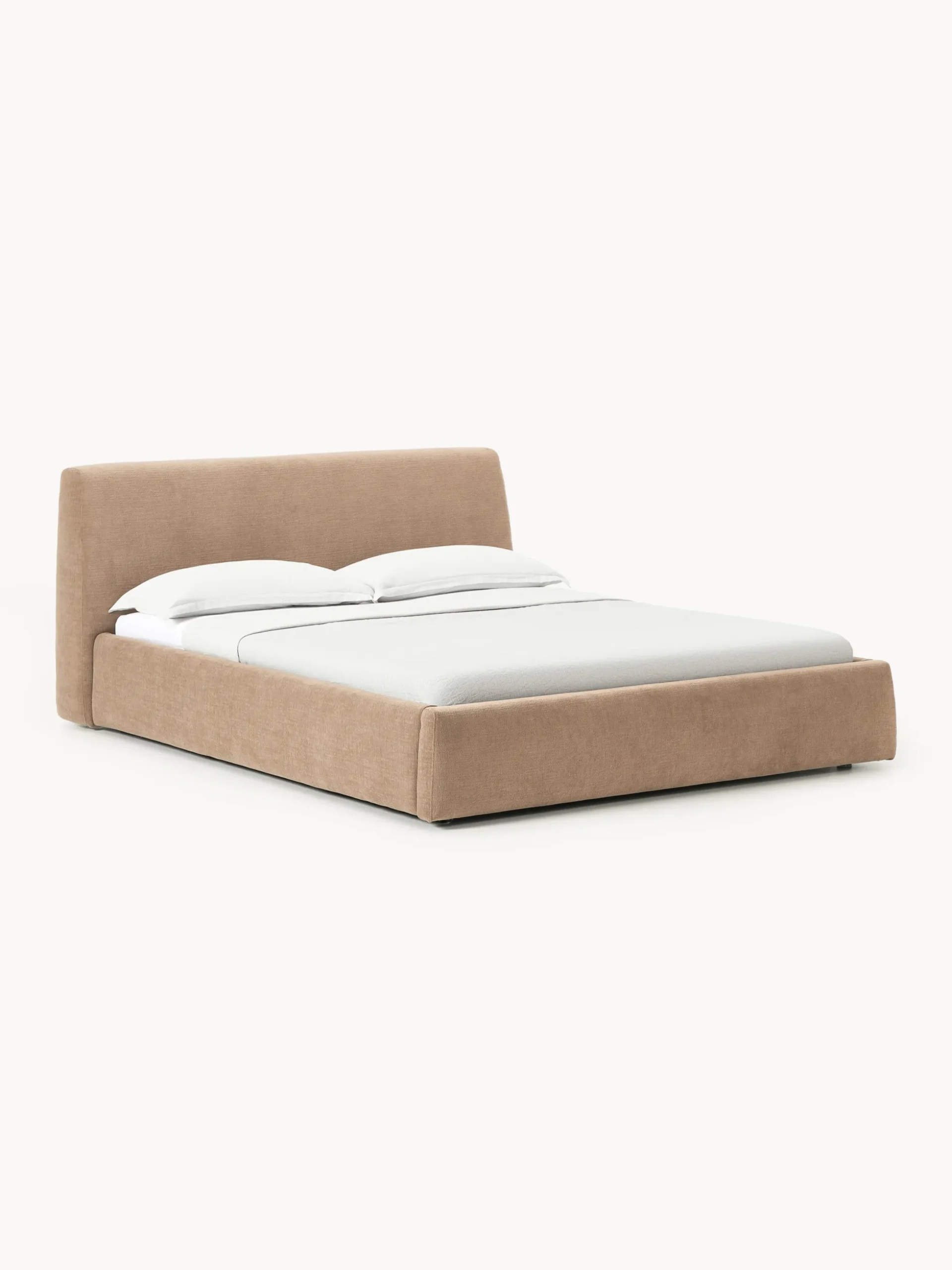 Letto imbottito con contenitore Cloud