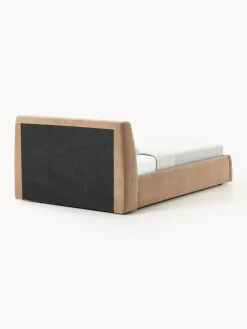 Letto imbottito con contenitore Cloud