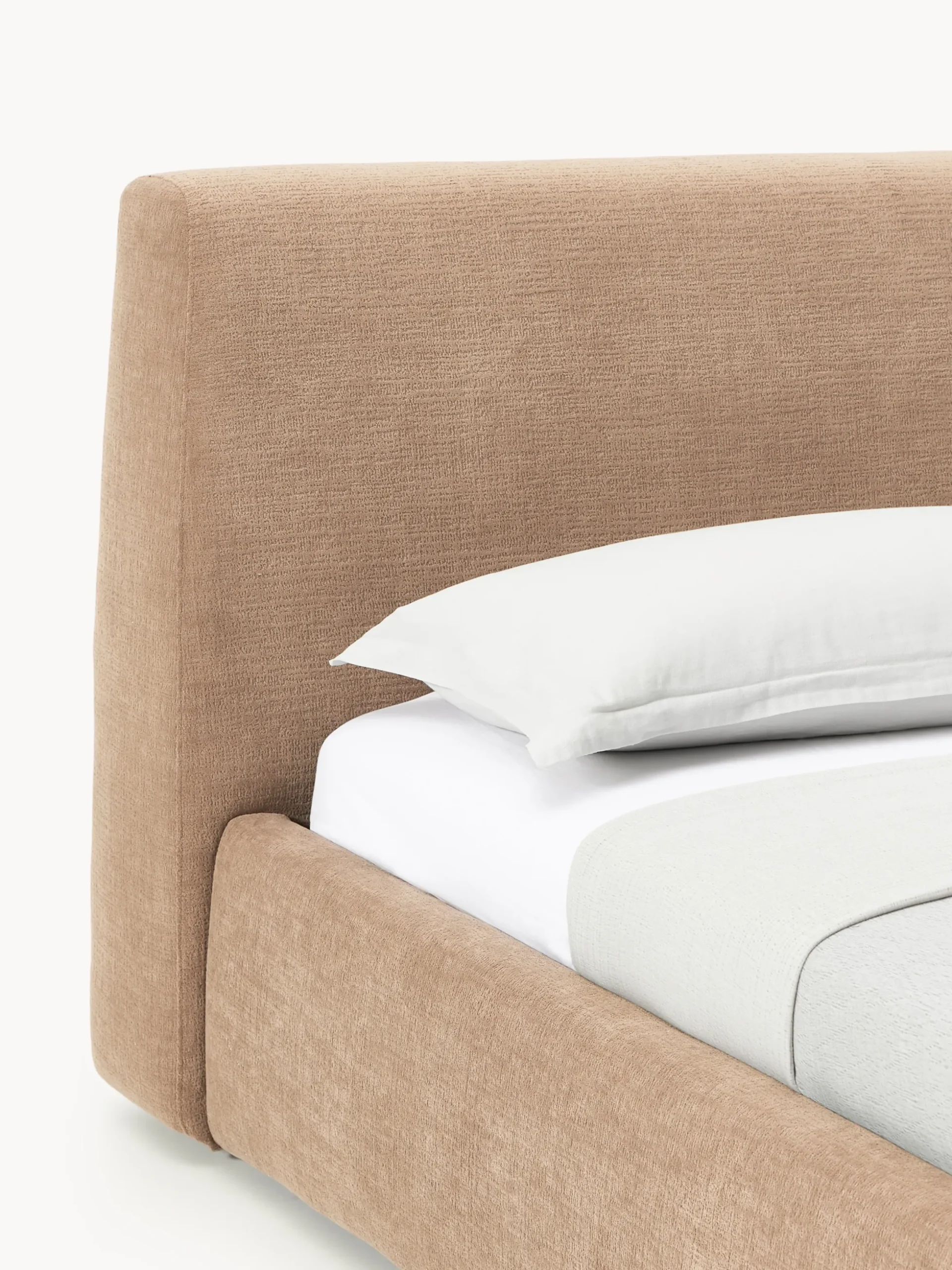 Letto imbottito con contenitore Cloud
