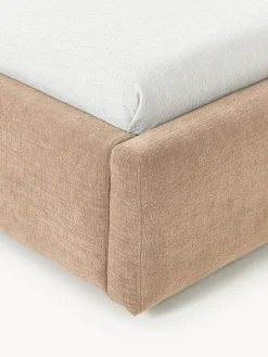Letto imbottito con contenitore Cloud
