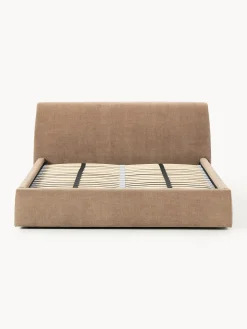 Letto imbottito con contenitore Cloud