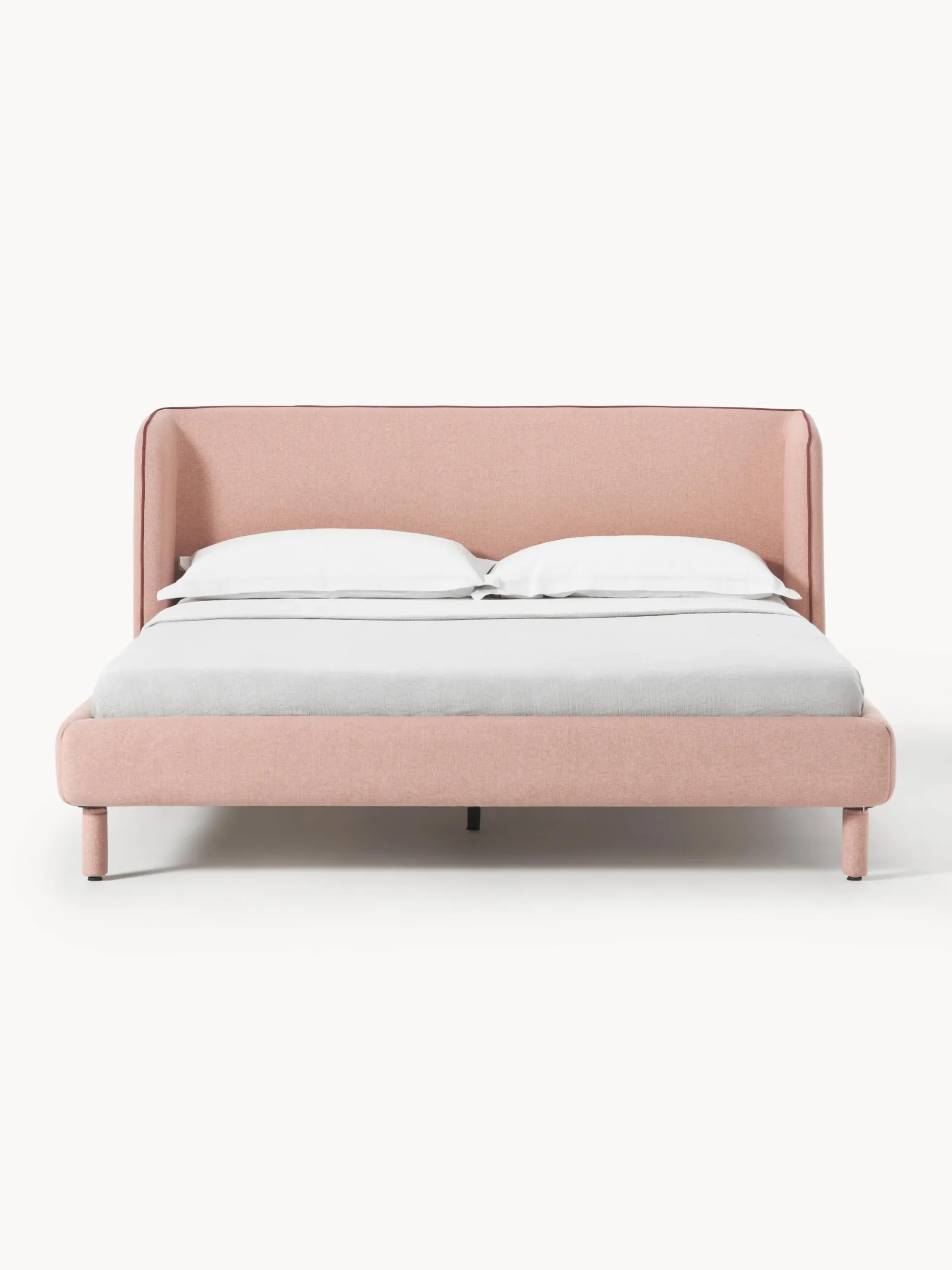 Letto imbottito con testiera Luma